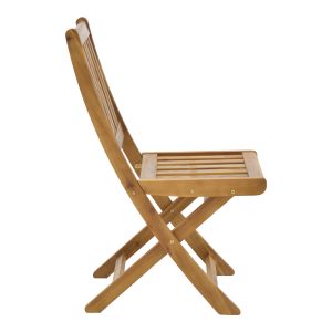 282 000016 2 5 Elijie pakoworld folding chair acacia wood natural 45x62x90cmOutdoor furniture > Garden chair