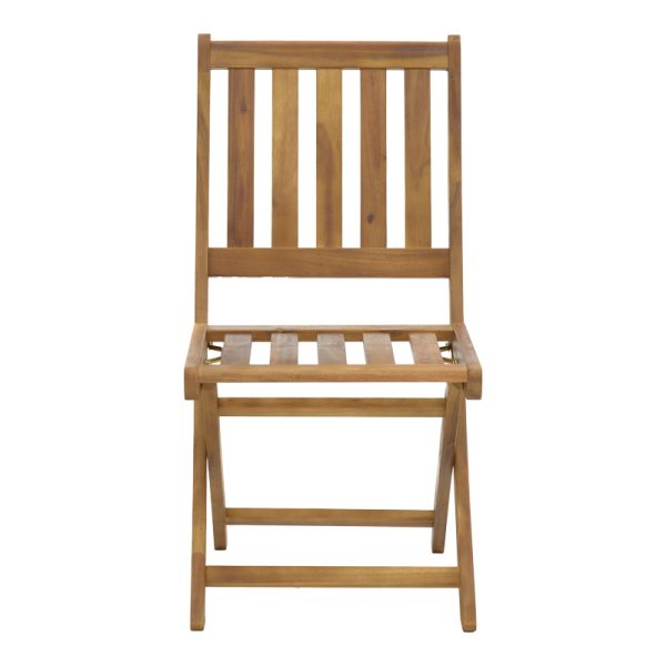 282 000016 3 5 Elijie pakoworld folding chair acacia wood natural 45x62x90cmOutdoor furniture > Garden chair