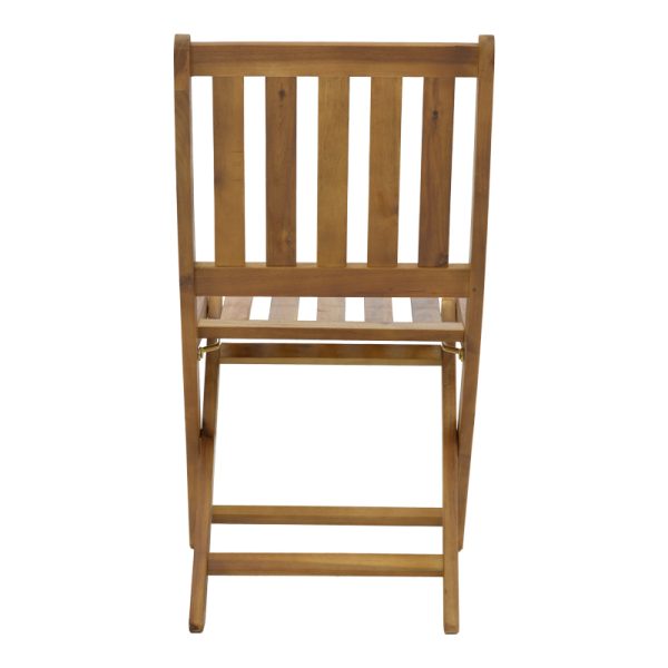 282 000016 4 5 Elijie pakoworld folding chair acacia wood natural 45x62x90cmOutdoor furniture > Garden chair
