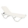 283 000001 6 Dining table Kliton - Azelie set of 3 pakoworld aluminum in white shade 80x80x74cmOutdoor furniture > Garden food table