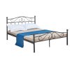 285 000015 7 Lanse pakoworld single bed with storage space boucle anthracite 120x200cmIndoor furniture > Beds