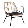 286 000008 6 Director's chair Mabu pakoworld white aluminum 56x48x86cmEASTER OFFERS