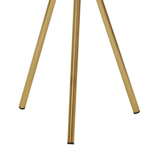 287 000014 2 2 Side table Jacksie Inart bronze-gold metal D46x48cmSPRING OFFERS
