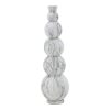 287 000016 4 Table lamp Lighted Inart E27 gold metal-white fabric D35x70cmSPRING OFFERS