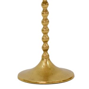 287 000019 3 2 Side table Fropio Inart gold metal D40x44cmSPRING OFFERS