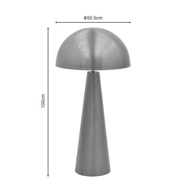 287 000022 3 2 Floor lamp Jandie Inart E27 golden metal D50.5x100cmSPRING OFFERS