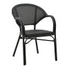 289 000005 6 Table Keir pakoworld rattan-aluminum - brown 180x90x72cmOutdoor furniture > Coffee tables