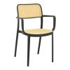 292 000004 5 Professional umbrella Dorizo ​​pakoworld aluminum-brown fabric 2.6x4.5x2.5mOutdoor furniture > Garden umbrellas