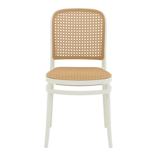 292 000005 3 5 Chair Nereus pakoworld pp natural-white 45x43x84cmSPRING OFFERS