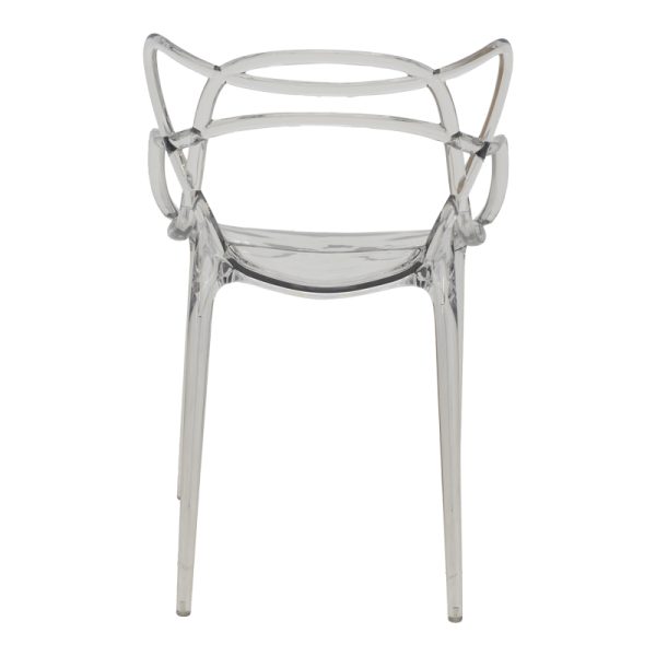 292 000016 2 9 Chair Ramsei pakoworld PC clear 55x53x84cmIndoor furniture > Chairs