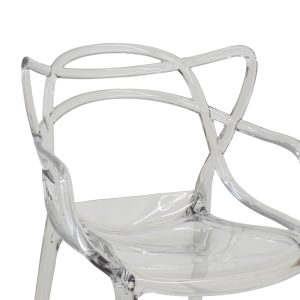 292 000016 3 9 Chair Ramsei pakoworld PC clear 55x53x84cmIndoor furniture > Chairs