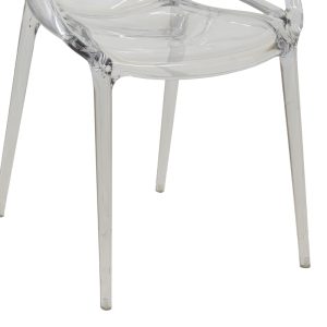 292 000016 4 9 Chair Ramsei pakoworld PC clear 55x53x84cmIndoor furniture > Chairs