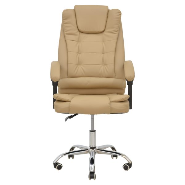 292 000057 3 8 Manager office chair Toronsi pakoworld beige pu 60x68x128cmOffice furniture > Manager office chairs
