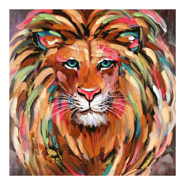 296 000033 2 Martin Inart canvas painting 80x3x80cmDecoration > Paintings