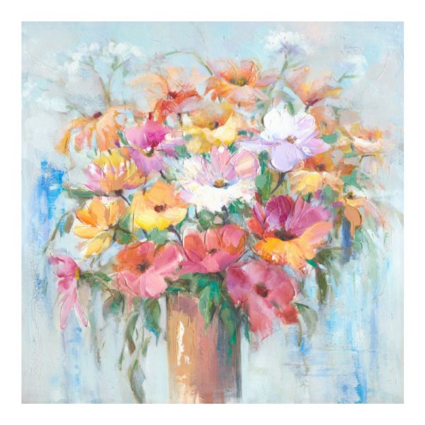 296 000035 5 Canvas painting Spino II Inart 80x3x80cmSPRING OFFERS