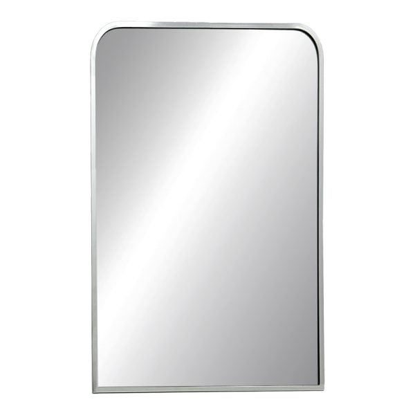 298 000024 10 Mirror Classy Inart silver aluminum 50x2.5x80cmIndoor furniture > Home organization > Bathroom > Mirrors