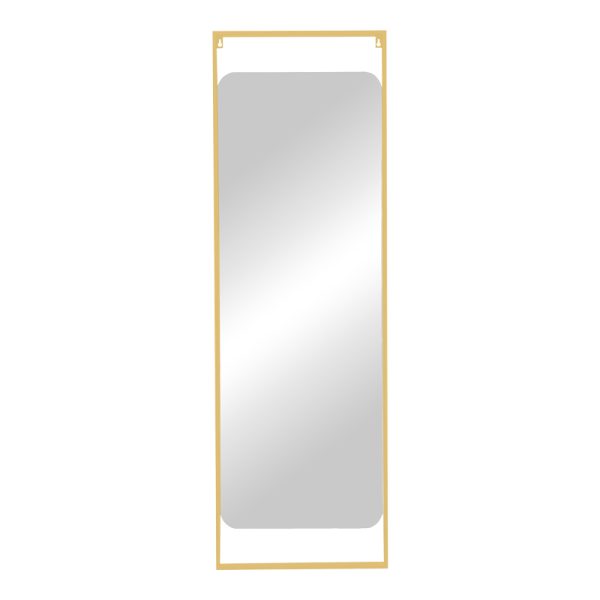 298 000030 6 Mirror Piza Inart gold iron glass 45x2x140cmIndoor furniture > Home organization > Bathroom > Mirrors