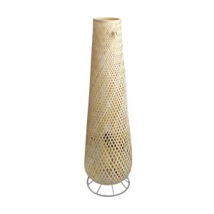 299 000011 7 Floor lamp Solian Inart E27 bamboo in natural color D27x96cmBOHO CHIC > Luminaries