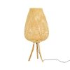 299 000019 10 Ceiling light Certy Inart E27 bamboo in natural color D32χ25cmBOHO CHIC > Luminaries