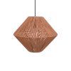 299 000021 4 Scauni Inart cotton pouf in white-beige shade 50x50x50cmBOHO CHIC > Stools