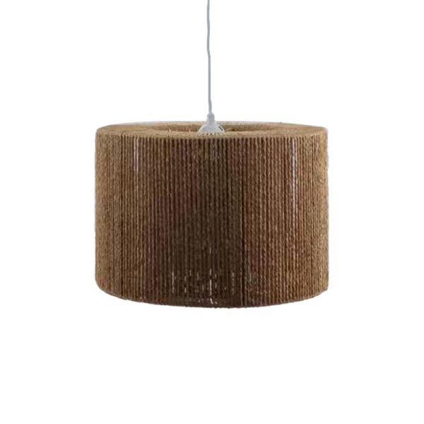 299 000022 3 Ceiling light Sento Inart E27 rope in natural color D40χ20cmBOHO CHIC > Luminaries
