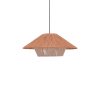 299 000024 6 Ceiling light PWL-1121 pakoworld Ε27 black-bronze D40x80cmBOHO CHIC > Luminaries