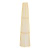 299 000027 6 Round table Bocco pakoworld natural mango wood 3cm with black metal legs D120x77cmBOHO CHIC > Dining Tables