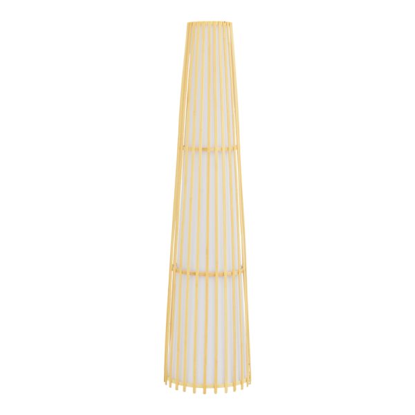 299 000027 6 Floor lamp Nanto Inart E27 bamboo in natural color D29χ120cmBOHO CHIC > Luminaries