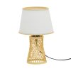 299 000029 3 Ceiling light Certy Inart E27 bamboo in natural color D32χ25cmBOHO CHIC > Luminaries