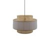 299 000031 5 Table lamp Kaldro Inart E27 bamboo in natural color D24χ37cmBOHO CHIC > Luminaries