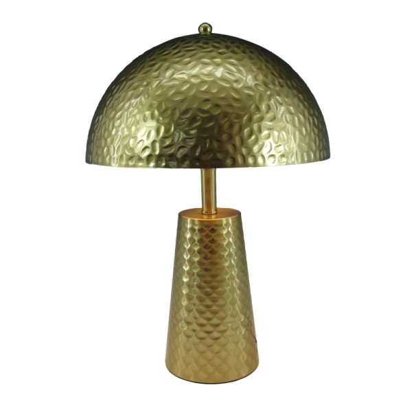 300 000008 2 Table lamp Ambient Inart E27 gold metal D30x44cmSPRING OFFERS
