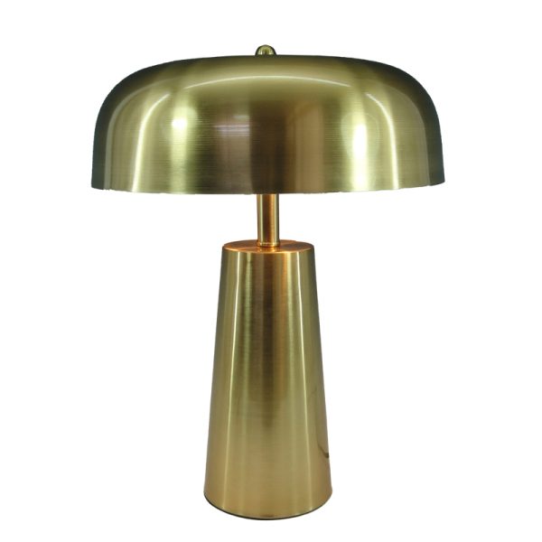 300 000010 2 Table lamp Luminary Inart E27 gold metal D30x40cmSPRING OFFERS