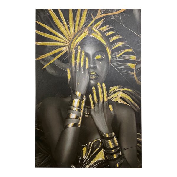 301 000009 2 Paining on canvas Umone Inart 80x3x120cmDecoration > Paintings