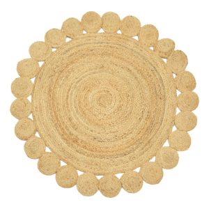 302 000007 13 Carpet Voni Inart natural jute D120x1cmBOHO CHIC > Decoratives