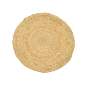 302 000012 3 Carpet Solon Inart natural jute 100x100x1cmBOHO CHIC > Decoratives
