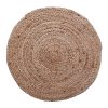 302 000016 10 Side table Spello Inart solid mango wood in white wash color D38x46cmBOHO CHIC > Coffee Tables