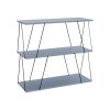 304 000012 4 Work desk professional left corner Denith pakoworld charcoal-walnut 220x180x75cmSPRING OFFERS