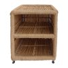 309 000006 2 Ceiling light Lighty Inart E27 natural bamboo D42χ13cmBOHO CHIC > Luminaries