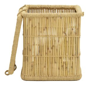 309 000013 3 2 Laundry basket Dremia Inart 2 pieces set natural bambooBOHO CHIC > Other Furnishings