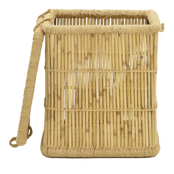309 000013 3 2 Laundry basket Dremia Inart 2 pieces set natural bambooBOHO CHIC > Other Furnishings