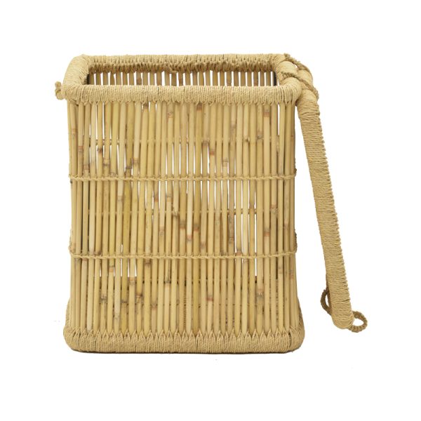 309 000013 4 2 Laundry basket Dremia Inart 2 pieces set natural bambooBOHO CHIC > Other Furnishings