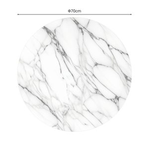 310 000002 2 3 Table surface Kailo pakoworld t.Werzalit marble look D70cmProfessional furniture > Table Tops
