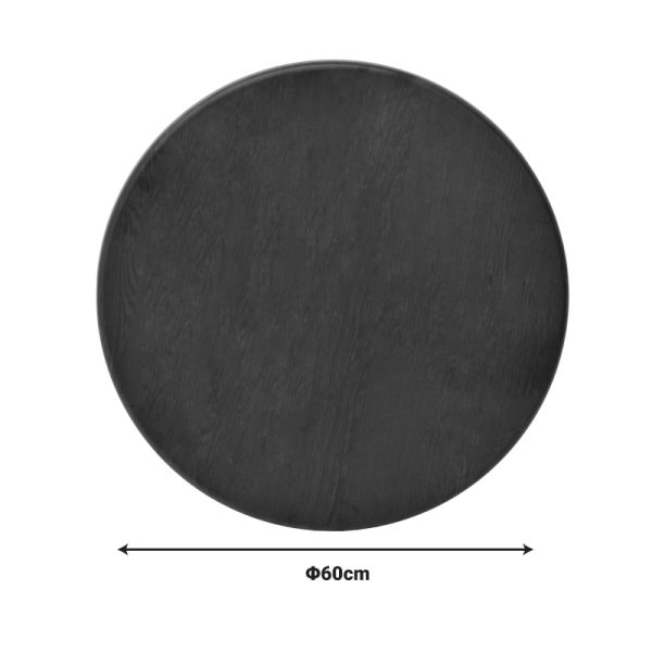 310 000040 2 3 Table surface Bello pakoworld t.Werzalit wenge D60cmProfessional furniture > Table Tops