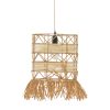 311 000006 4 Ceiling lamp Sonro Inart E27 natural Φ50x115cmBOHO CHIC > Luminaries