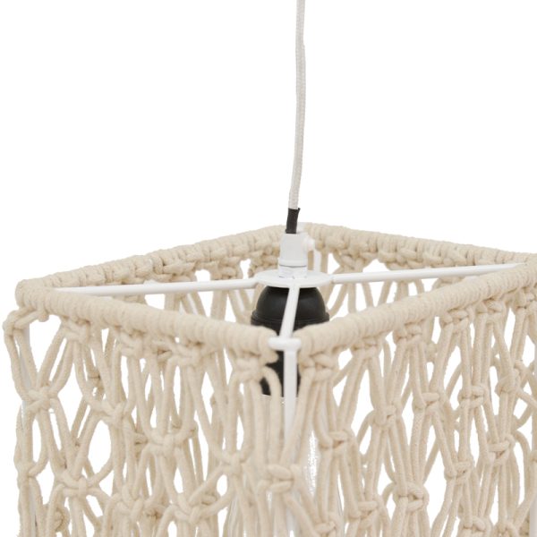311 000008 2 2 Ceiling lamp Maton Inart E27 natural 30x22x110cmBOHO CHIC > Luminaries
