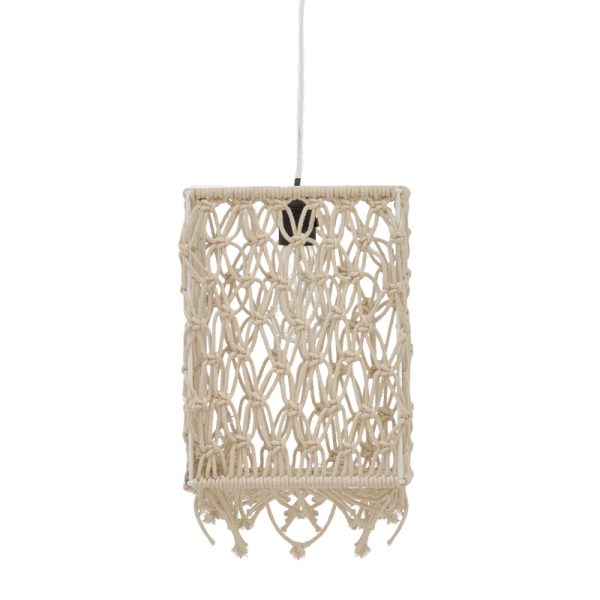 311 000008 5 Ceiling lamp Maton Inart E27 natural 30x22x110cmBOHO CHIC > Luminaries