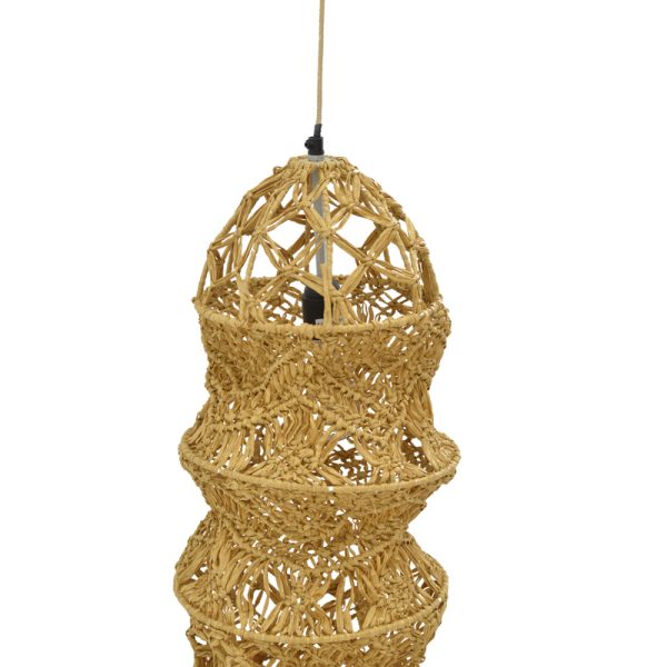 311 000010 3 2 Ceiling lamp Frola Inart E27 natural Φ25x115cmBOHO CHIC > Luminaries