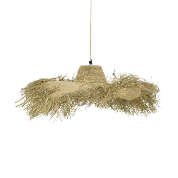 311 000011 4 Ceiling light Naloa Inart E27 natural D72x96cmBOHO CHIC > Luminaries