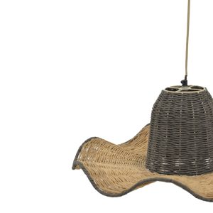 311 000013 2 2 Ceiling lamp Darla Inart E27 natural D57x110cmBOHO CHIC > Luminaries