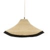 311 000014 4 Ceiling lamp Amelon Inart E27 natural Φ40x110cmBOHO CHIC > Luminaries